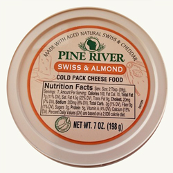 Pine River Cheese Spreads - Swiss Almond